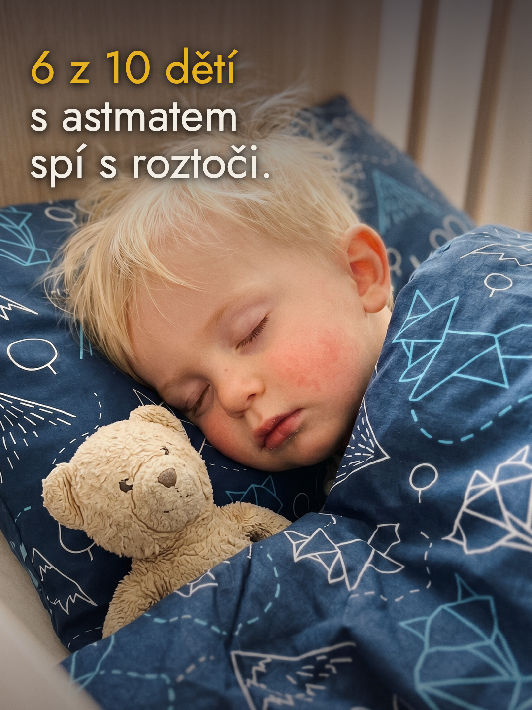 Dětské povlečení do postýlky Nanobavlna vzor lišky nanoSPACE